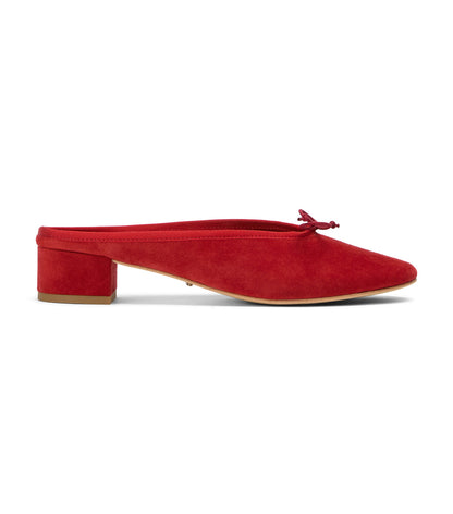 Maxy Red Suede | Tony Bianco