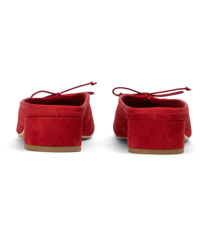 Maxy Red Suede | Tony Bianco