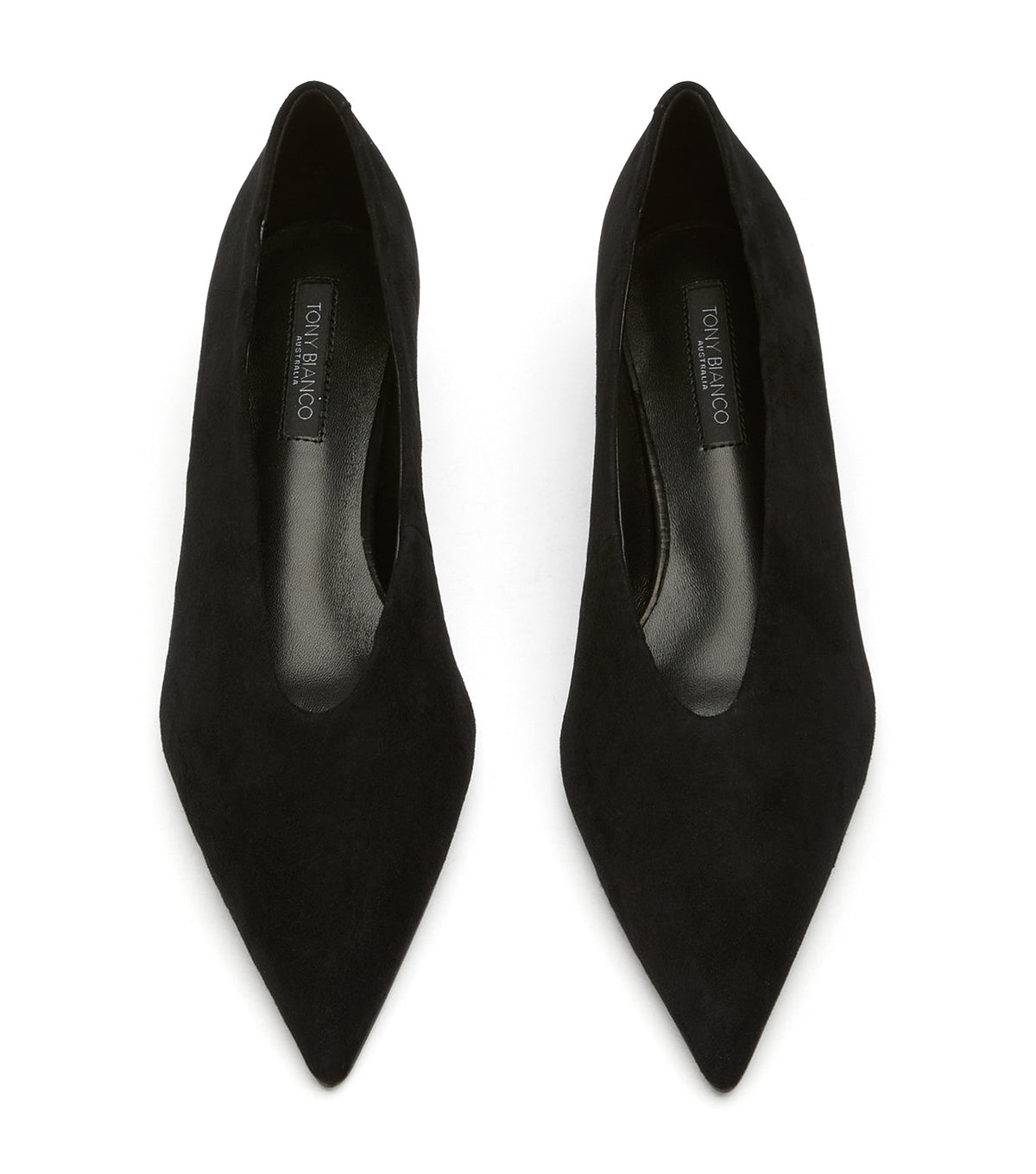 Cherry Black Suede | Tony Bianco