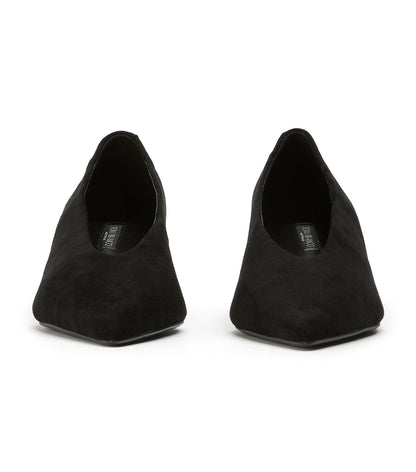 Cherry Black Suede | Tony Bianco