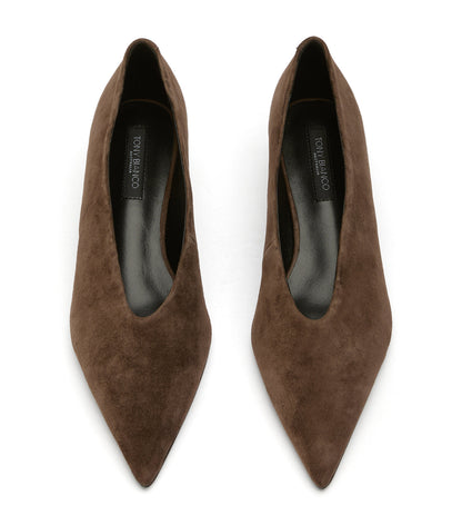 Cherry Espresso Suede | Tony Bianco