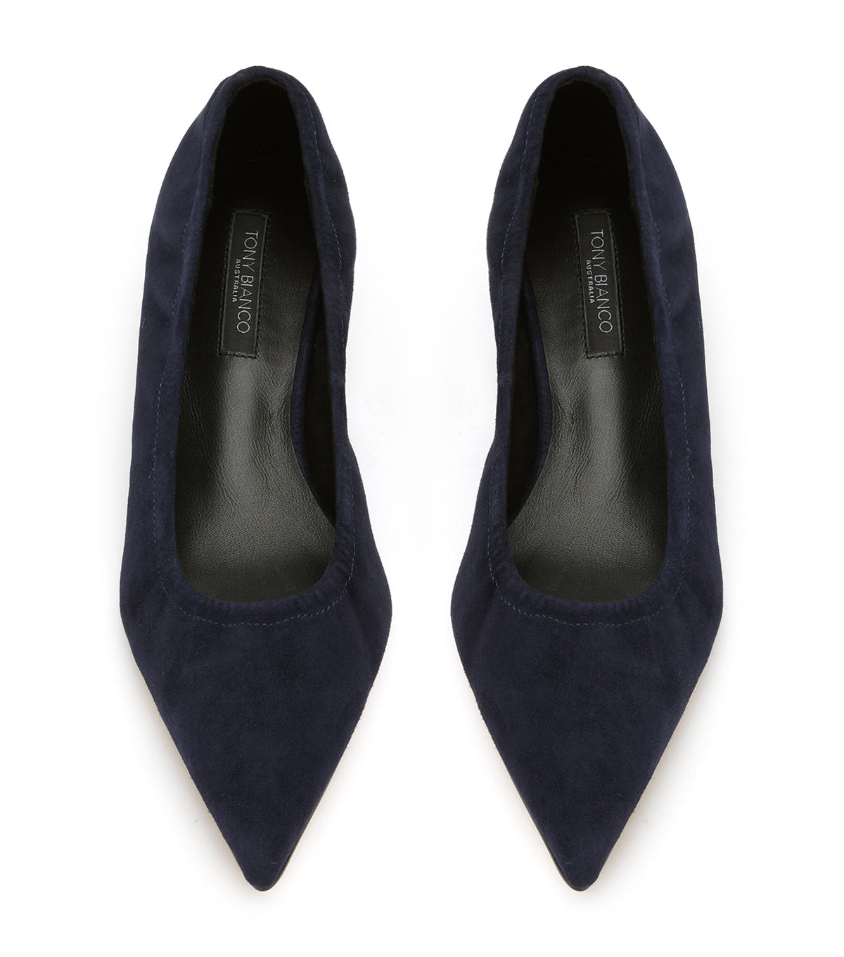 Costa Navy Suede | Tony Bianco