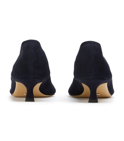 Costa Navy Suede | Tony Bianco