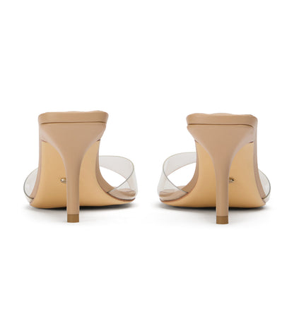 Hallie Clear Vinylite/Skin | Tony Bianco