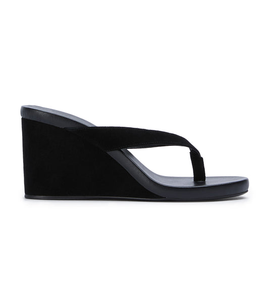 Avanti Black Suede | Tony Bianco
