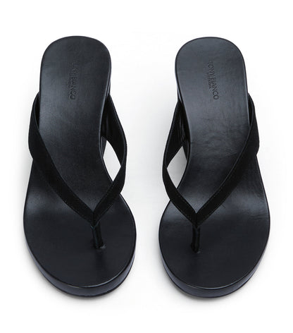 Avanti Black Suede | Tony Bianco