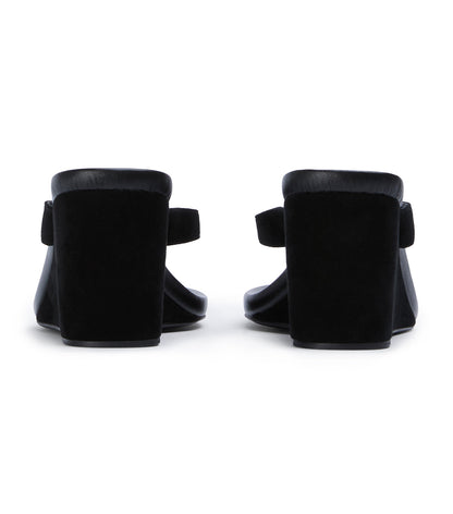 Avanti Black Suede | Tony Bianco