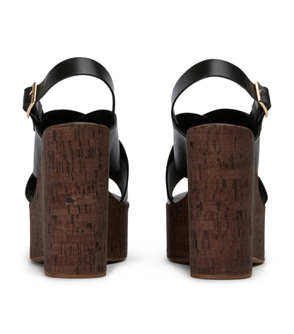 Vogue Black Como Wedges | Tony Bianco