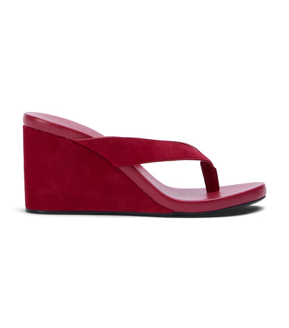 Avanti Scarlet Suede | Tony Bianco