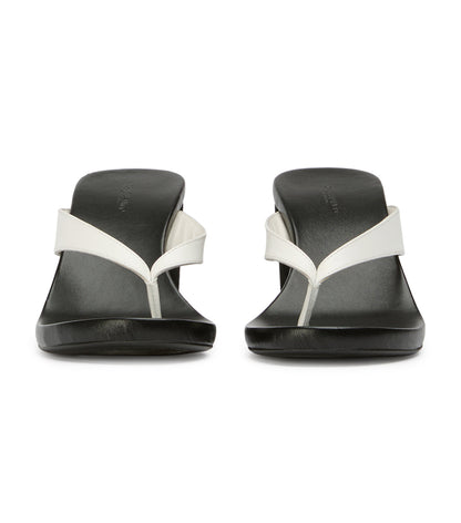 Avanti Milk Capretto/Black Suede | Tony Bianco