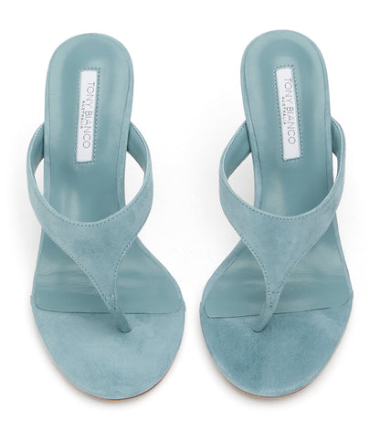 Dynasty Denim Suede | Tony Bianco