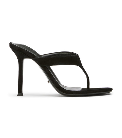 Dynasty Black Suede | Tony Bianco