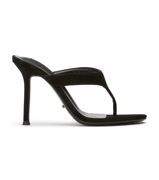 Dynasty Black Suede | Tony Bianco