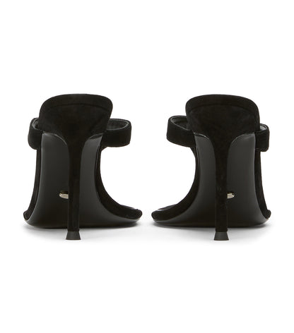 Dynasty Black Suede | Tony Bianco