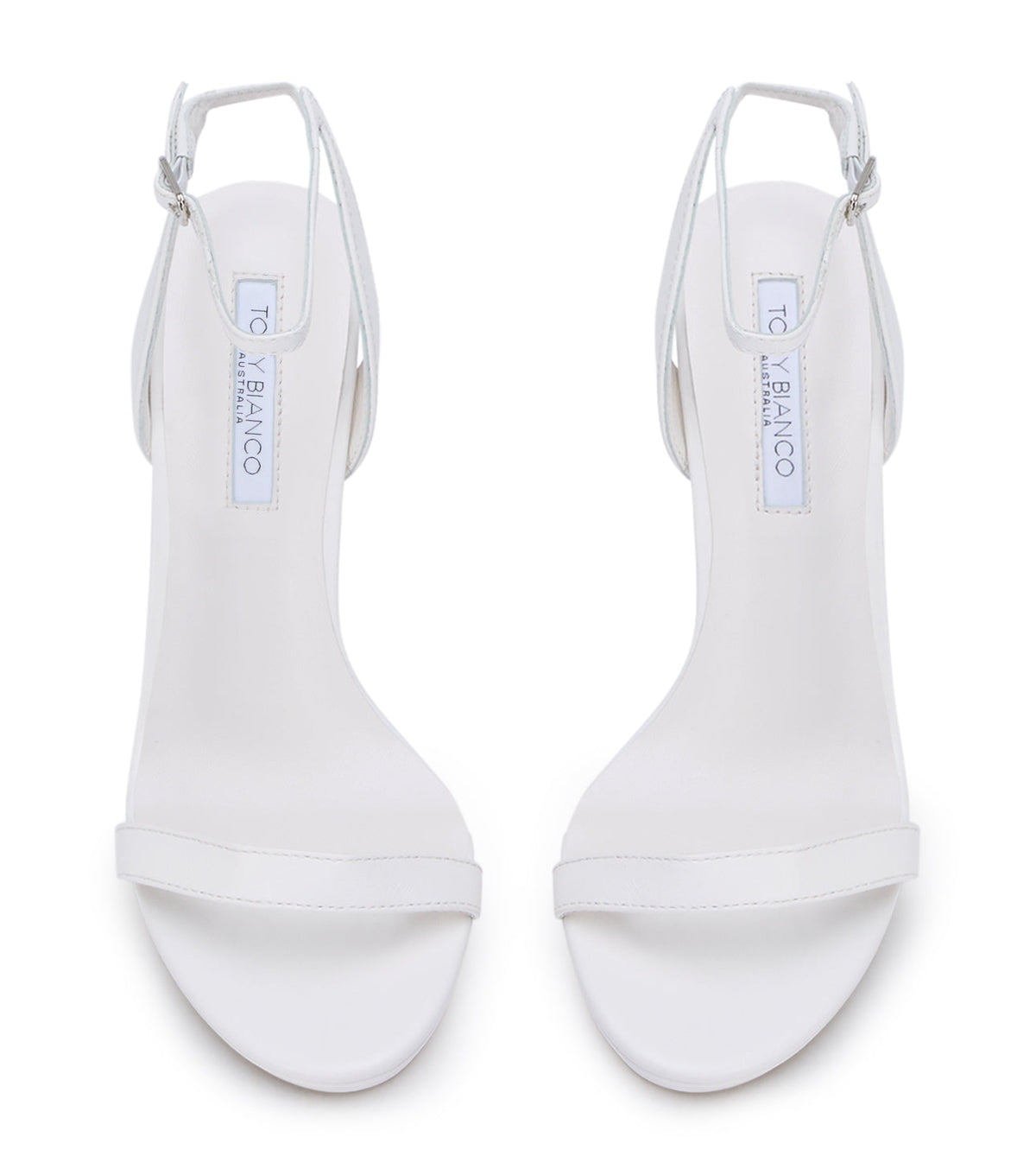 Skye White Nappa | Tony Bianco