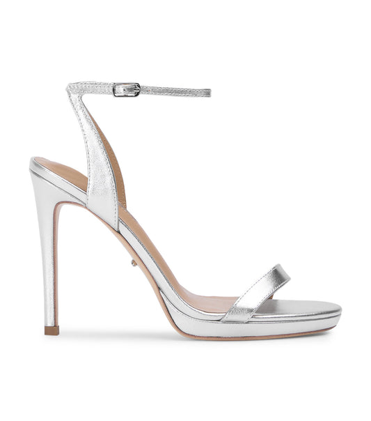 Skye Silver Nappa Metallic | Tony Bianco