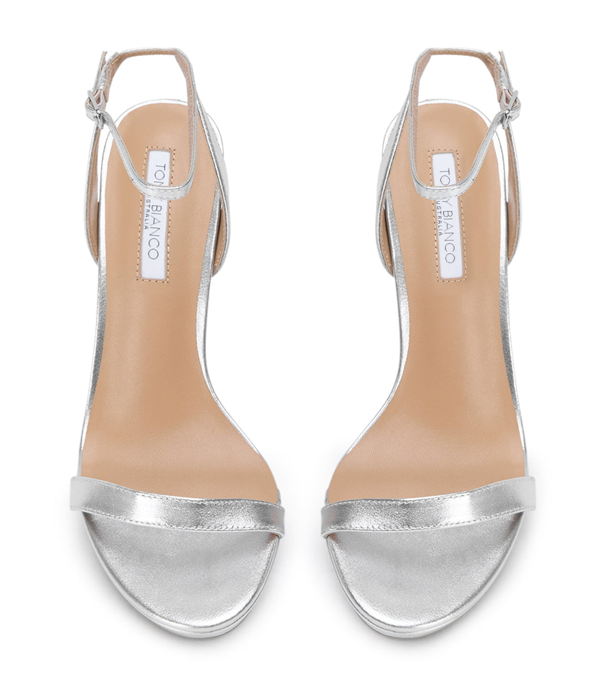 Skye Silver Nappa Metallic | Tony Bianco