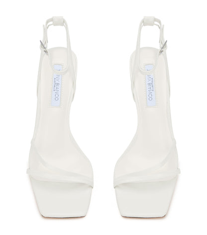 Corso Milk Capretto Heels | Tony Bianco