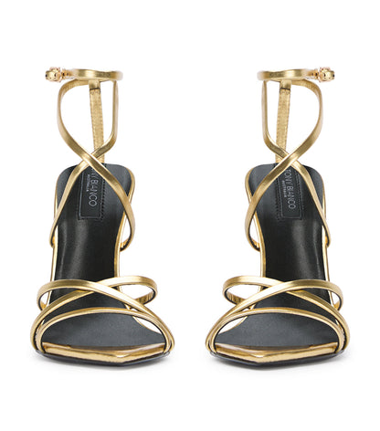 Marcy Gold Foil Heels | Tony Bianco