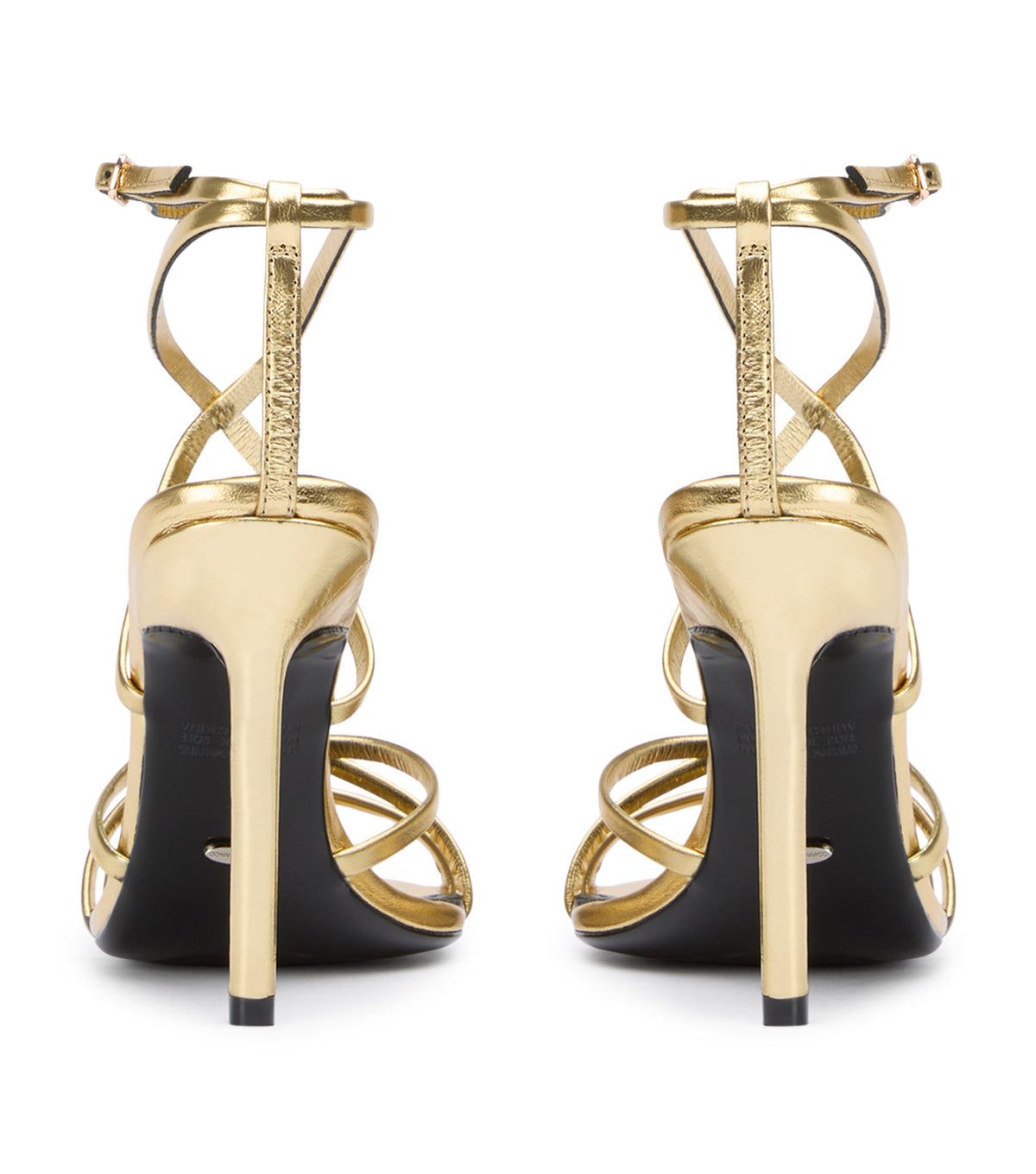 Marcy Gold Foil Heels | Tony Bianco