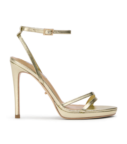 Sage Gold Nappa Metallic | Tony Bianco