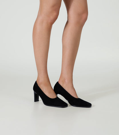 Rihanna Black Suede | Tony Bianco