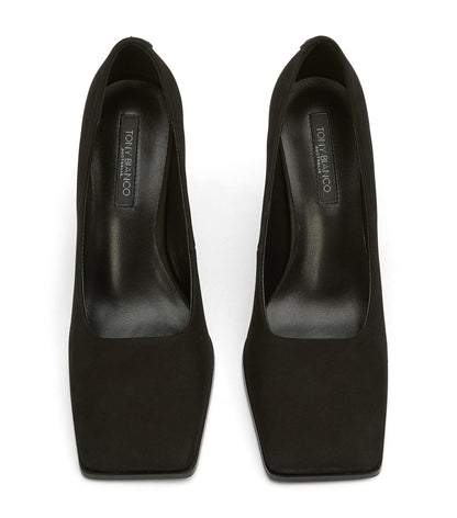 Lila Black Nubuck | Tony Bianco