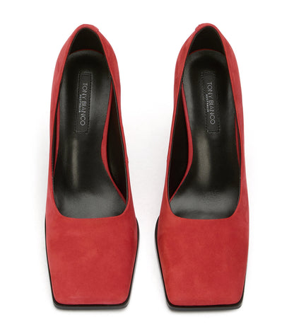 Lila Tomato Nubuck | Tony Bianco