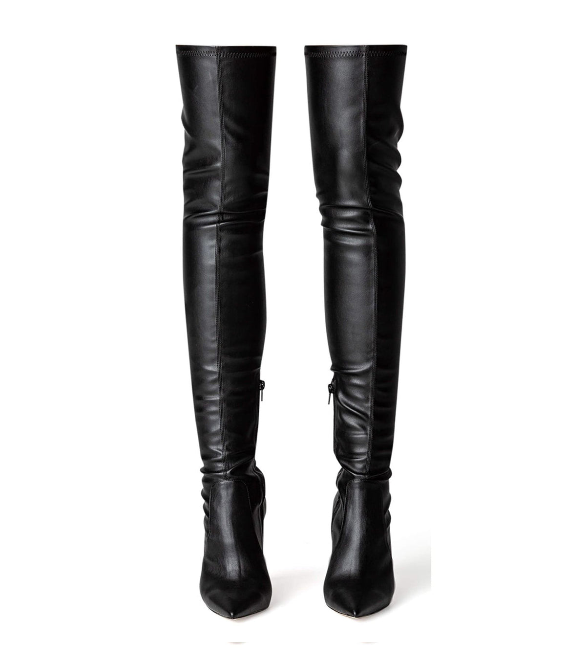 Avah Black Venezia Long Boots | Tony Bianco
