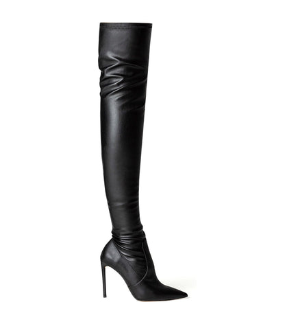 Avah Black Venezia Long Boots | Tony Bianco