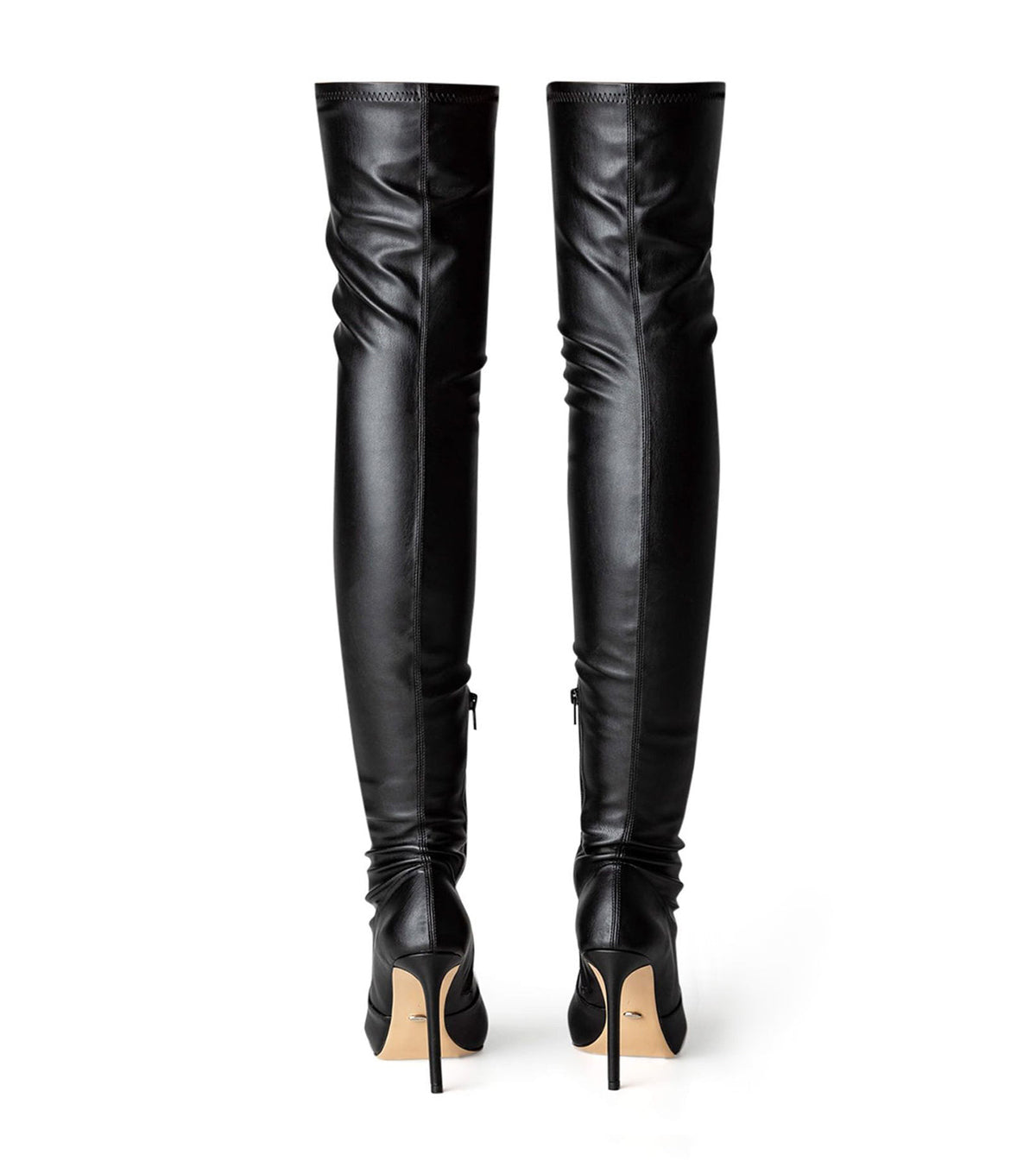 Avah Black Venezia Long Boots | Tony Bianco