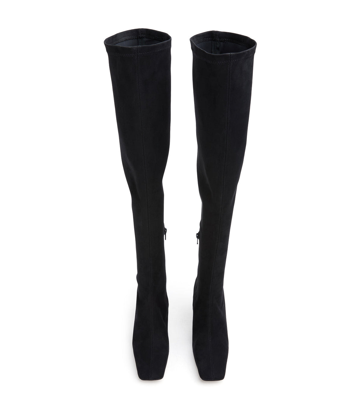 Fancy Black Stretch Suede | Tony Bianco
