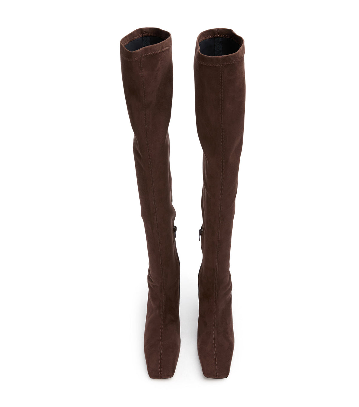 Fancy Choc Stretch Suede | Tony Bianco