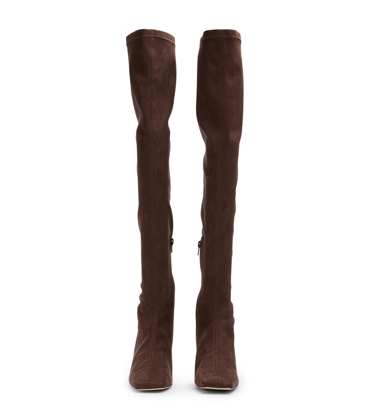 Fancy Choc Stretch Suede | Tony Bianco