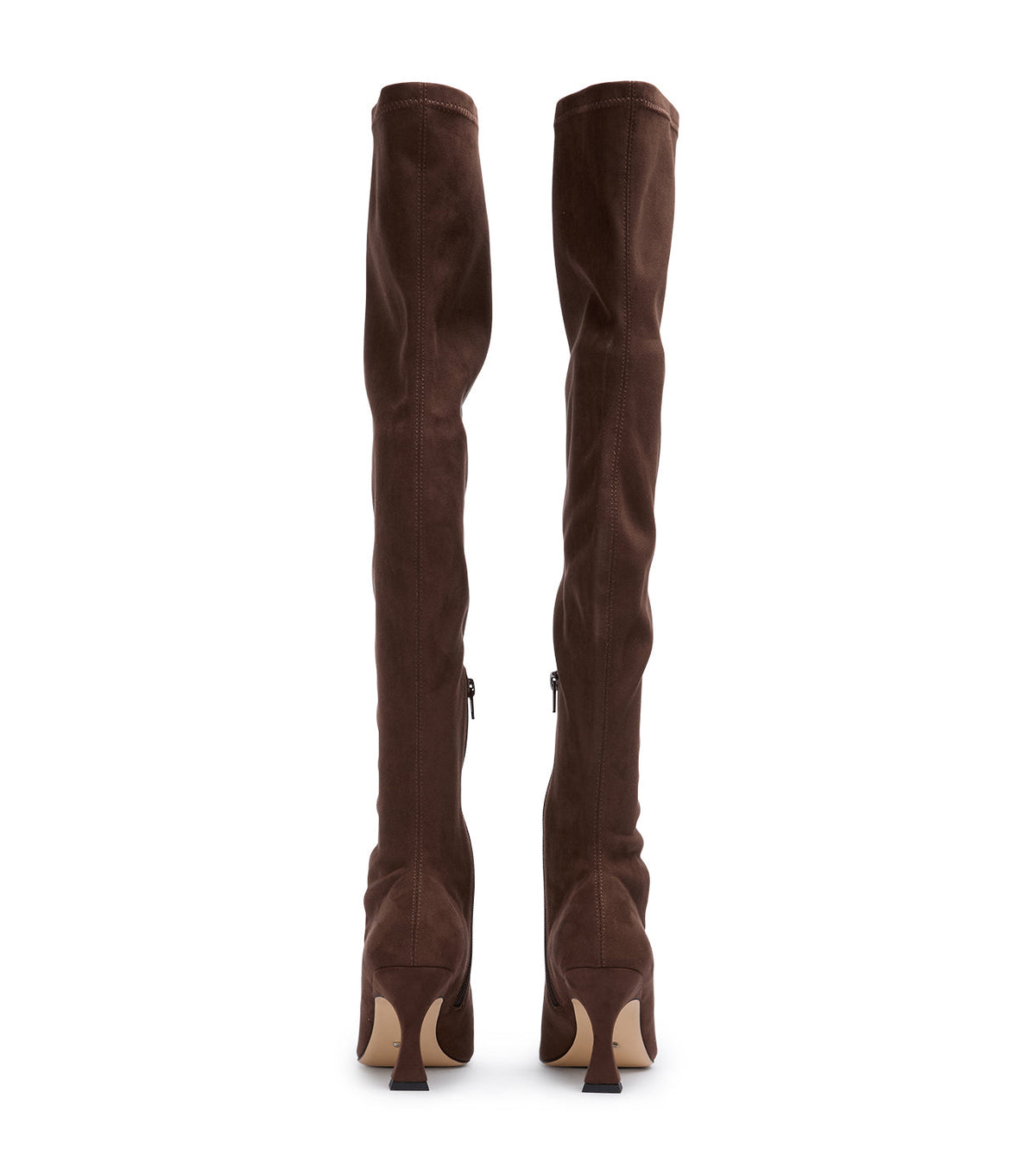 Fancy Choc Stretch Suede | Tony Bianco