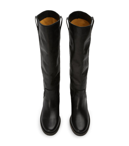 Apache Black Como Calf Boots | Tony Bianco