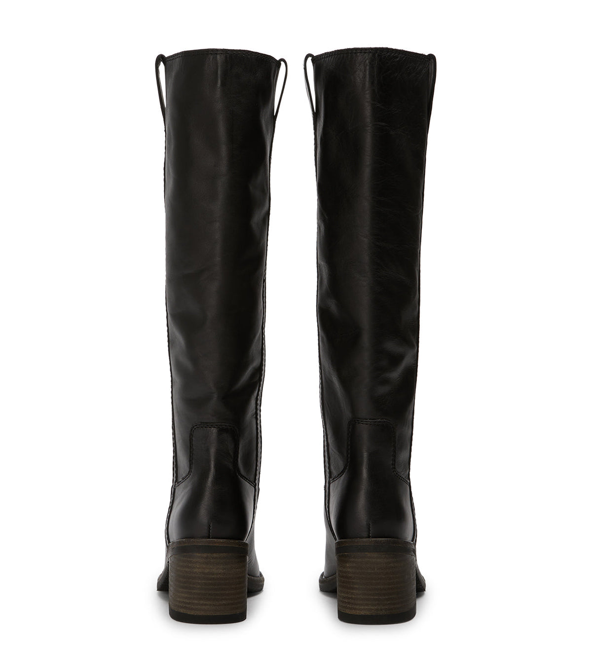 Apache Black Como Calf Boots | Tony Bianco