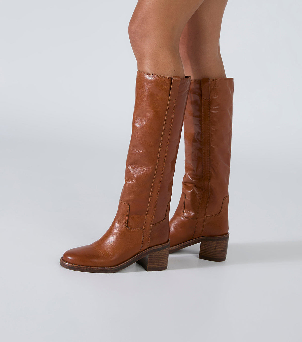Apache Toffee Como Calf Boots | Tony Bianco
