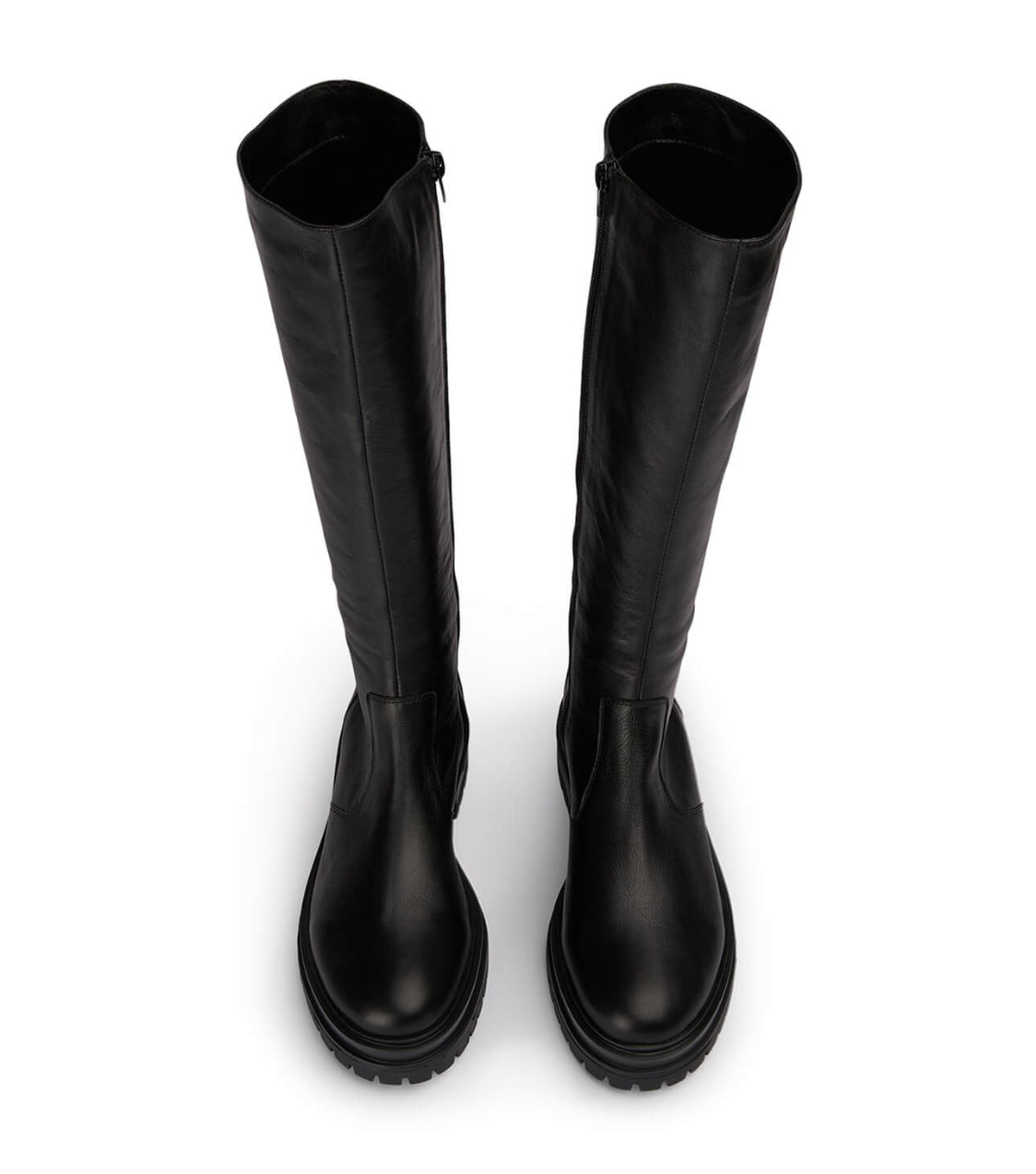 Wanda Black Venice Calf Boots | Tony Bianco