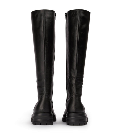 Wanda Black Venice Calf Boots | Tony Bianco
