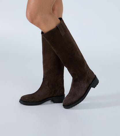 Hayes Espresso Suede | Tony Bianco