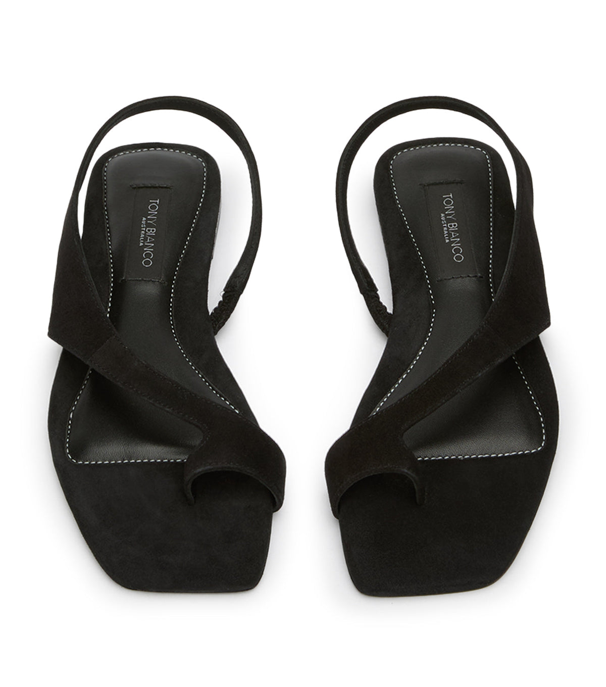 Roma Black Suede | Tony Bianco
