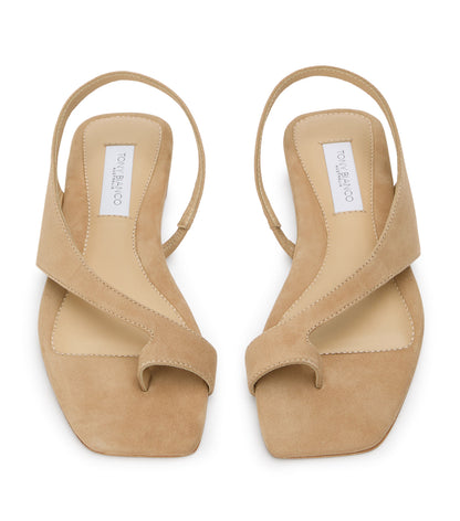 Roma Wheat Suede | Tony Bianco