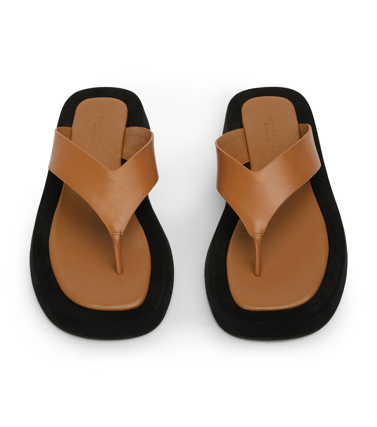 Ives Tan Como Sandals | Tony Bianco