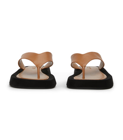Ives Tan Como Sandals | Tony Bianco