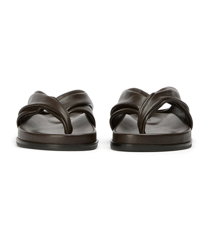 Lavinia Chocolate Nappa | Tony Bianco