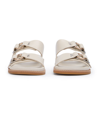 Hunter Vanilla Capretto Sandals | Tony Bianco