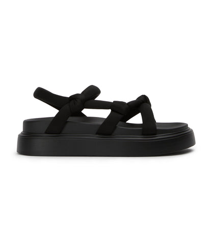 Jasper Black Scuba Sandals | Tony Bianco