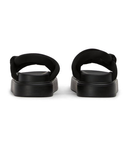 Jasper Black Scuba Sandals | Tony Bianco