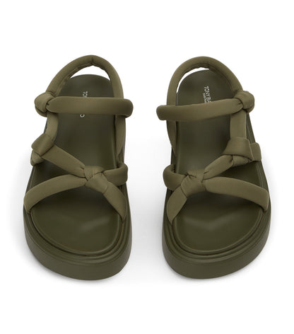 Jasper Khaki Scuba Sandals | Tony Bianco